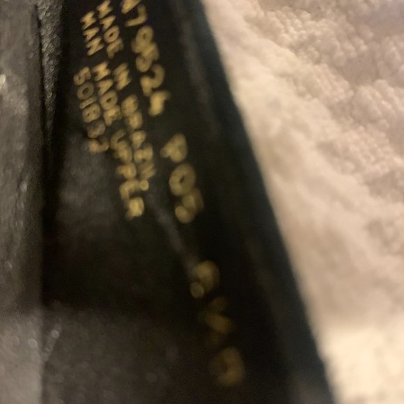 Ralph Lauren Kitten Heels Pumps Holiday Showe Grey Flannel Sz 6.5 - Picture 7 of 9